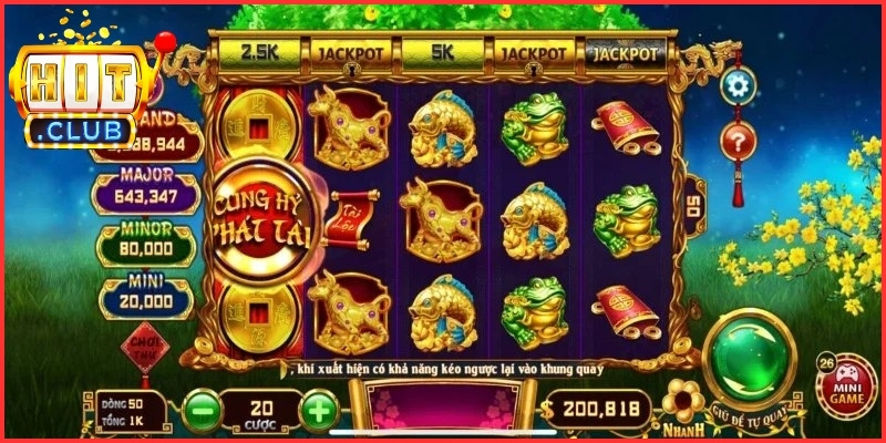 Cung Hỷ Phát Tài Hitclub – Vòng Quay Săn Tiền Thưởng 3 Hình ảnh lân sư mang đậm nét văn hoá