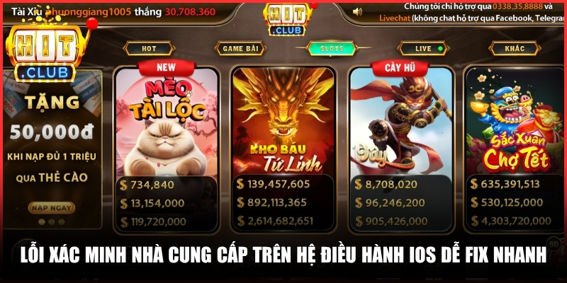 HITCLUB | HIT CLUB| Link Tải HIT.CLUB Cổng Game Bài Đổi Thưởng 06/2026 15 Lỗi xác minh nhà cung cấp trên hệ điều hành iOS dễ fix nhanh